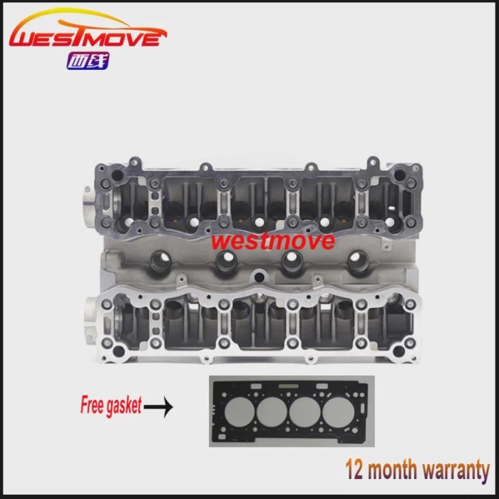 TU5JP4 NFU N6A VRS Engine bare Cylinder head For Peugeot 206 307 1007 PARTNER 1.6L 16V