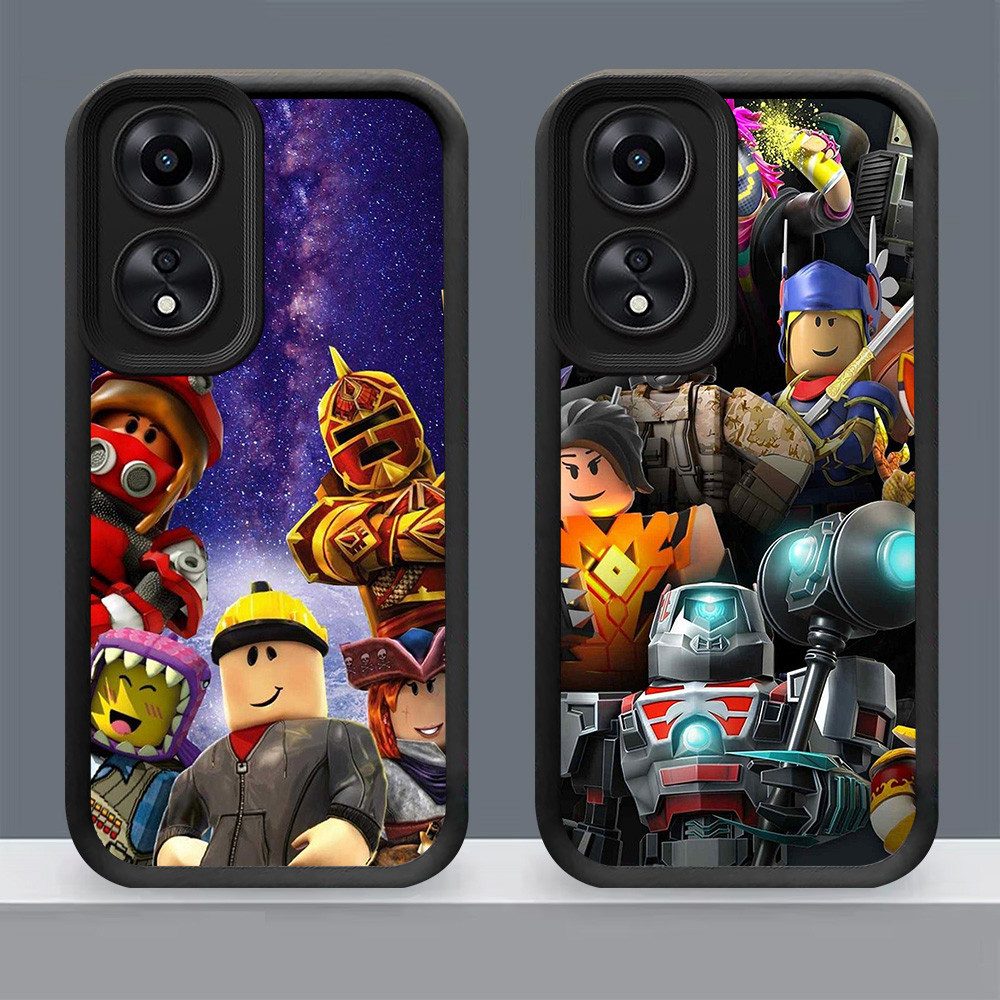 N-41 Roblox Soft Casing สําหรับ OPPO A18 A38 A58 A60