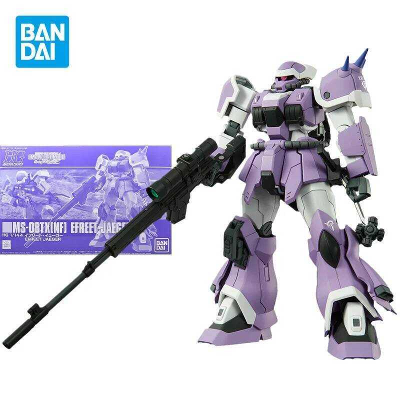 Bandai Original Gundam Model Kit Anime Figure PB HGUC 1/144 MS-08TX NF EFREET JAEGER Action Figures