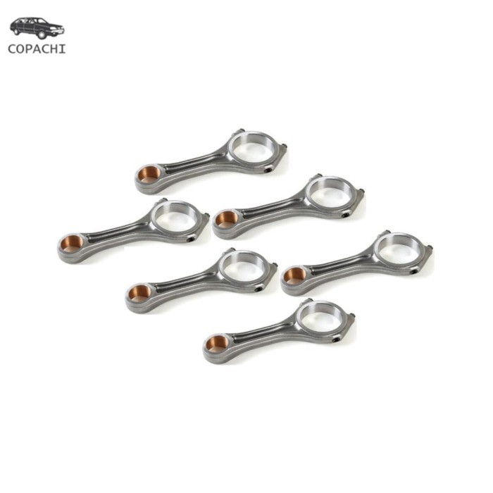 6pcs Engine Connecting Rods 059198401F 95510397510 059105401AE for VW Touareg Phaeton AUDI A4 A5 A6