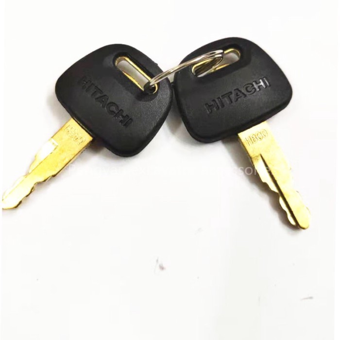 5PCS H800 4286465 Excavator Ignition Key For Hitachi Grab BU0028 ZAX EX60 70 120 200 210 Door Lock