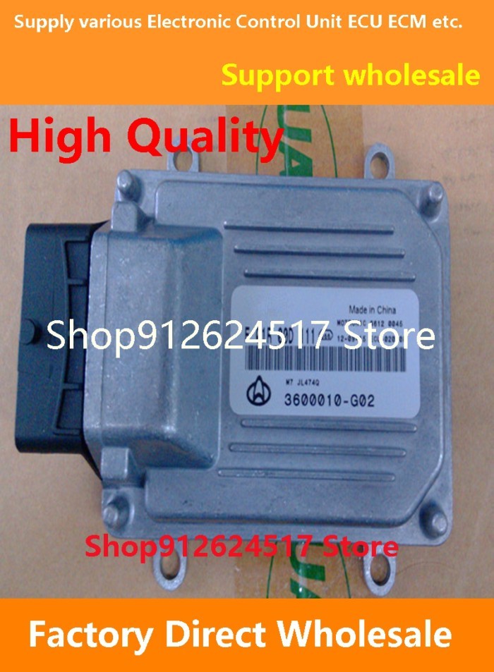 ECU F01R00D111 F01RB0D111 3600010-G02 JL474Q  Engine Computer Board Electronic Control Unit M7 Comp