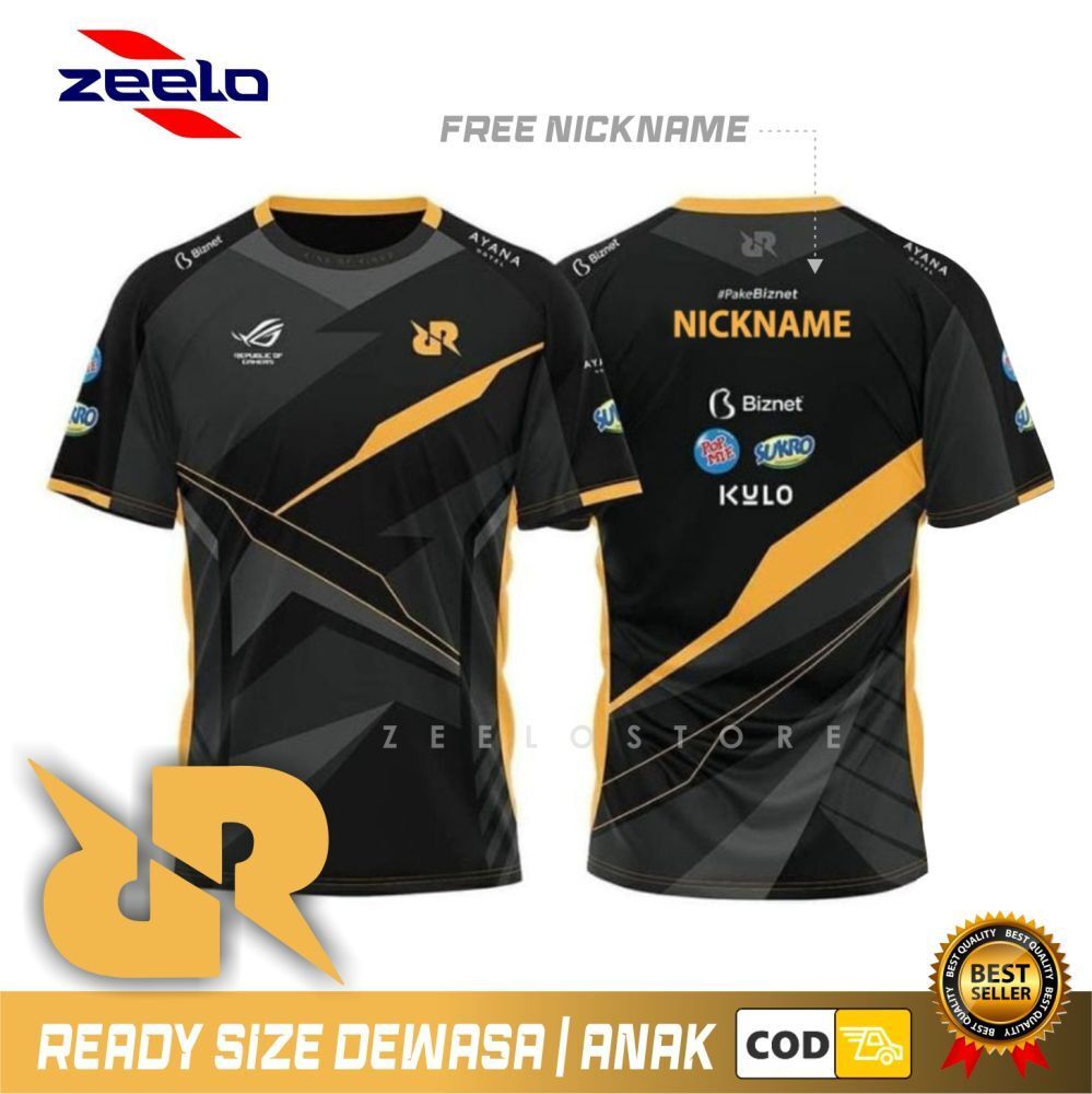 [กําหนดเองฟรี] RRQ 2026 Premium JERSEY