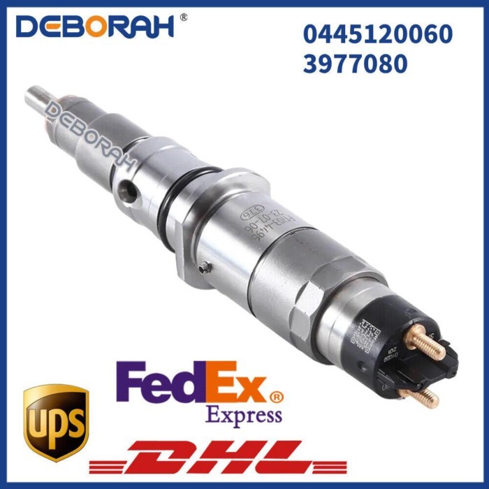 Diesel Fuel Injector 0445120060 3977080 For Cummins LSBe DAF CF65 LF45 LF55