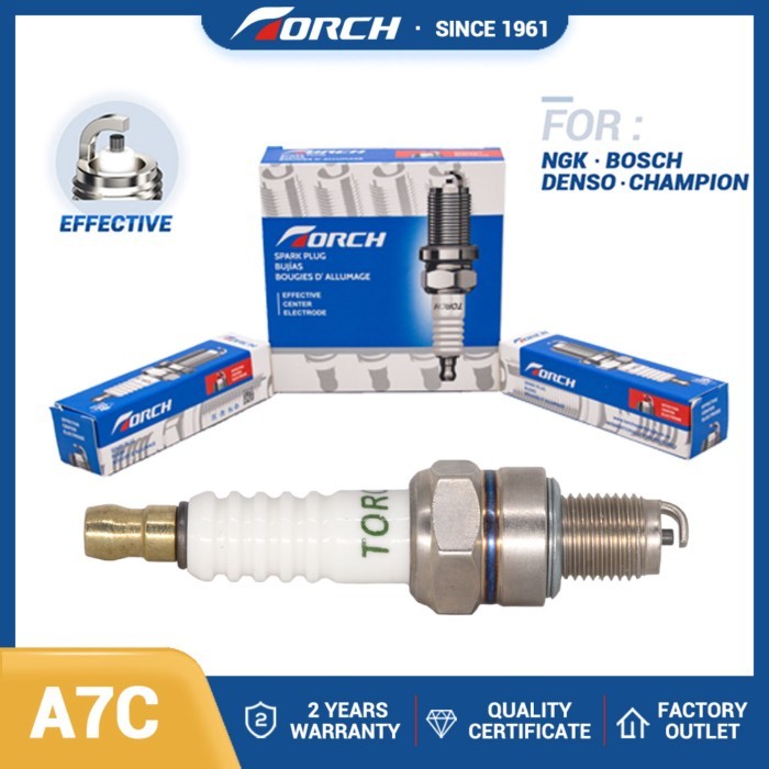Motorcycle Ignition Spark Plug Torch A7C for C7HSA Z8 U22FS-U for 50cc 125cc ATV Pit Dirt Go Kart Q