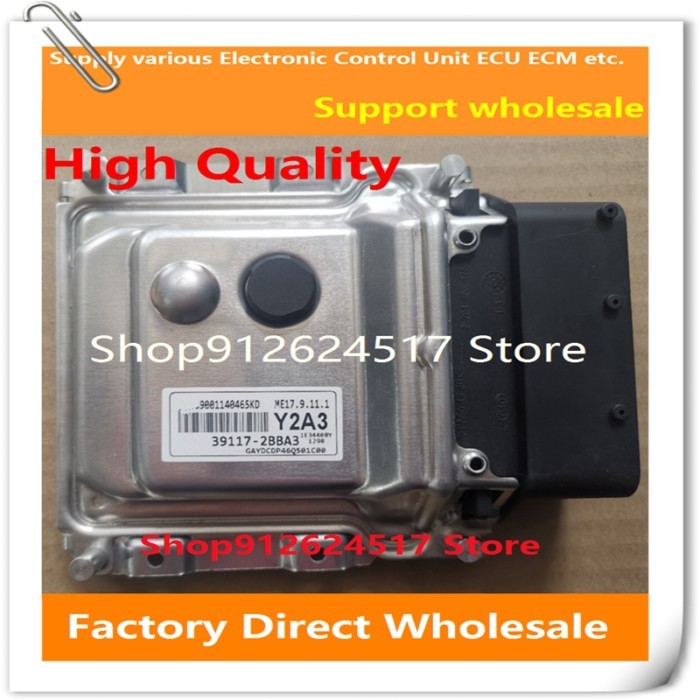 ECM ME17.9.11.1 ECU 39117-2BBA3 Y2A3 Electronic Control Unit Car Accessories 39128-2B550 S64A For H