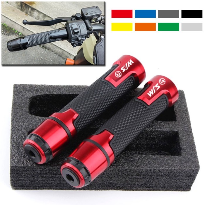 For SYM JOYRIDE S 125i 200i 300i RV250 EVO250I DRG158 models 7/8'' 22mm Motorcycle Handle ends Grip