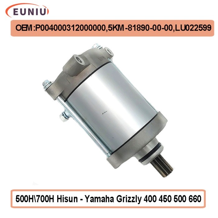 Starter Motor Assy For HISUN 500/700cc ATV UTV HS CODE 31200-004000-0000 ERP CODE P004000312000000