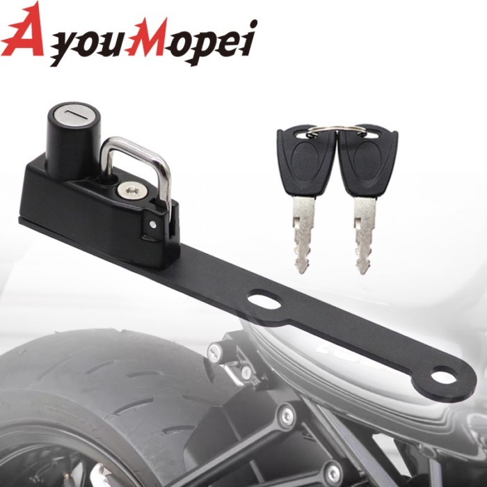 For Kawasaki Z900RS Z 900RS Z900 RS Z 900 RS CAFE 2017-2021 2019 2020 Motorcycle Helmet Lock Kit Al