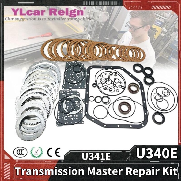 U340E U341E U340 Automatic Transmission Master Overhaul Rebuild Repair Kit Friction Steel Plate Sea