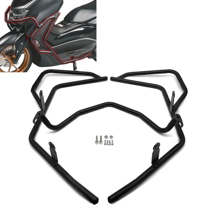 NMAX155 Motorcycle Accessories Engine Guard Highway Crash Bar Bars Frame Protection Bumper Fit for