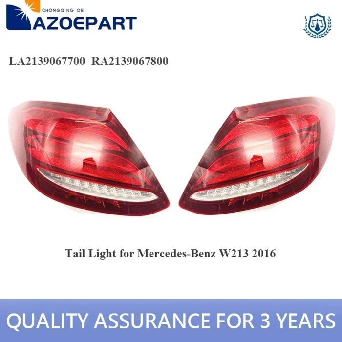 LED Rear Brake Stop Tail Light Lamp for Benz W213 E200 E220d E300 E350d E400 2016 2017 2018 2019