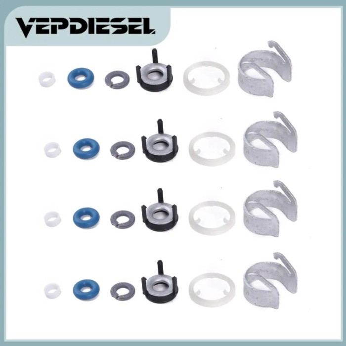EA888 4x Fuel Injector O-ring Seals Kit For Audi A3 A4 A5 Q3 Q5 TT VW Golf Jetta CC 1.8T 2.0T 06H99