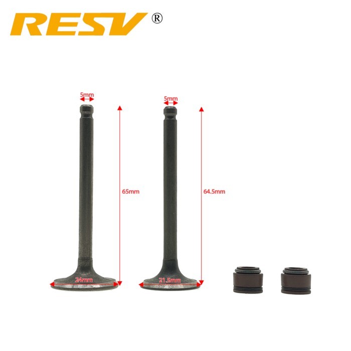 for KYMCO GP110 VP110 CK110T-A CK110T-D CK110T-E 14711-LAB4-C00 14721-LAB4-C00 Valve Intake Exhaust