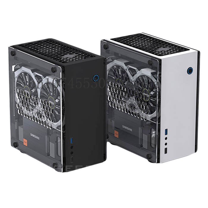 Geeek A31s Mini ITX Transparent Chassis Small 1U Power Supply