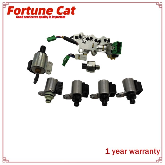 7 PCS JF011E RE0F10A CVT Transmission Solenoid Kit For Nissan Dodge 2007 Up