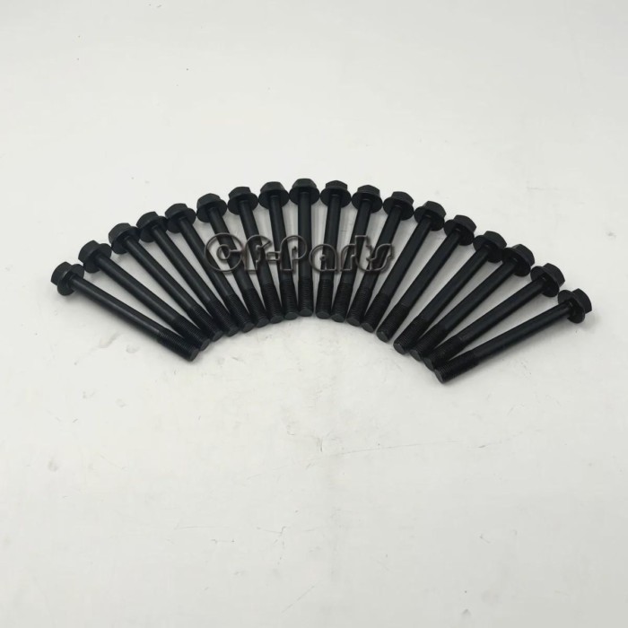 1 SET CYLINDER HEAD BOLT FOR YANMAR 4TNE94 4TNV94 KOMATSU 4D94E 4D94LE ENGINE