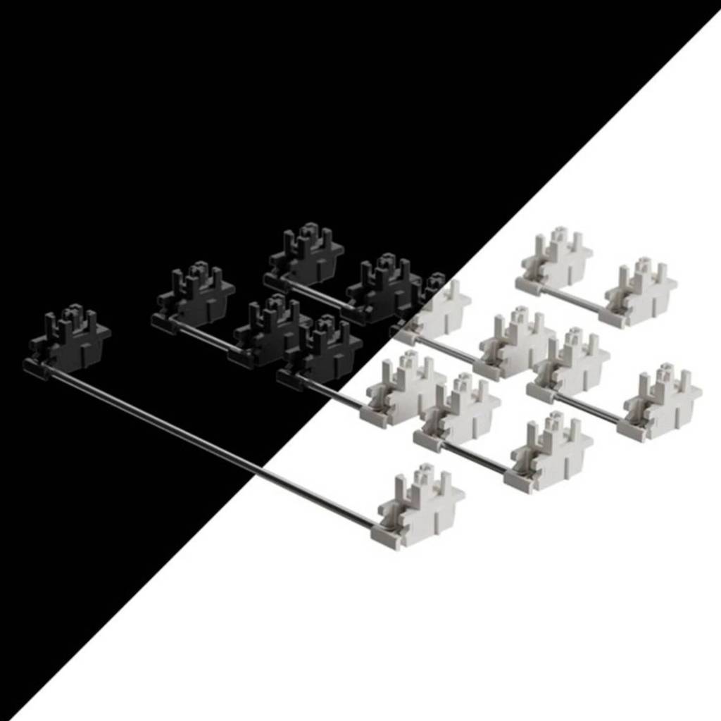 Designer Studio POM Adaptive Debacting ฟรีโครงสร้างยืดหยุ่นคีย์บอร์ดแบบกําหนดเองแกนดาวเทียมไม่มี Lub