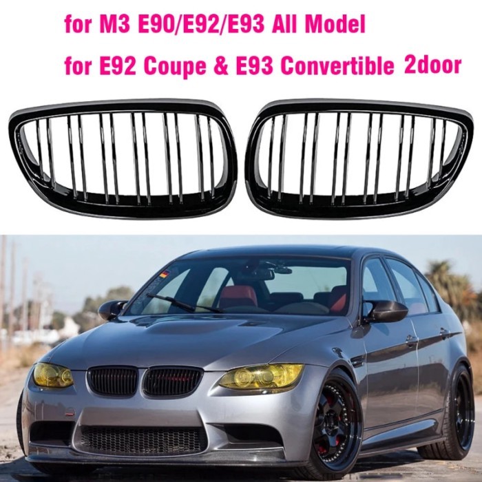 Front Grille Kidney Grill For BMW E92 E93 M3 2006-2009 2008-2013 3-Series E92 E93 2 Doors Coupe 07-