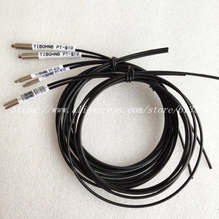 2PCS FRS PRS-410 PRS-310 FR-610 M3 M4 M6 Fiber Optic Sensors PRS-320 PRS-420 PR-620