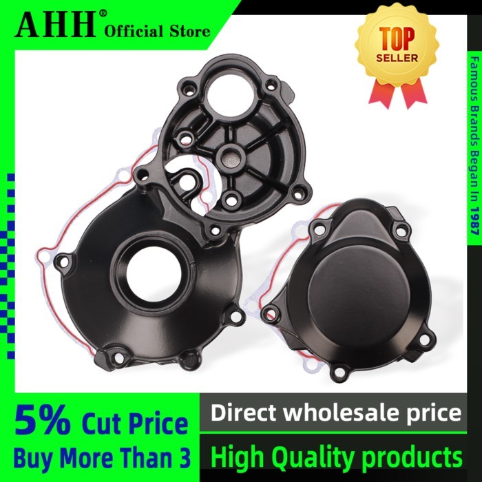 AHH Engine Motor Clutch Gear Cover Case Starter For GSXR600 GSXR750 GSXR1000 K5 K7 1996-2001 2002 2
