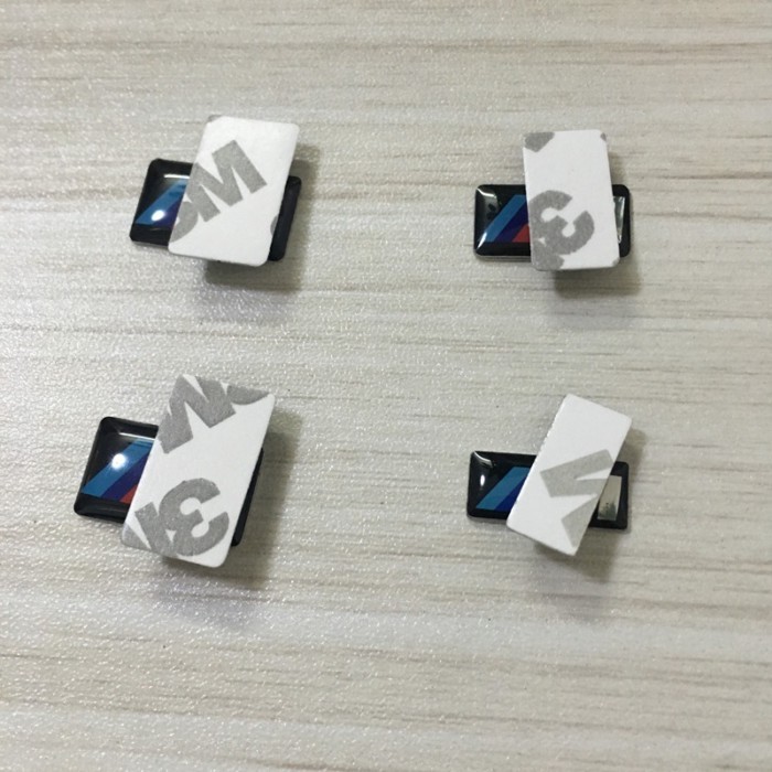 8pcs Car Glue Sticker for BMW M Logo E36 F20 E92 X5 E87 E30 E46 E91 F31 X5 E53 E34 F11 E70 X1 X3 F2