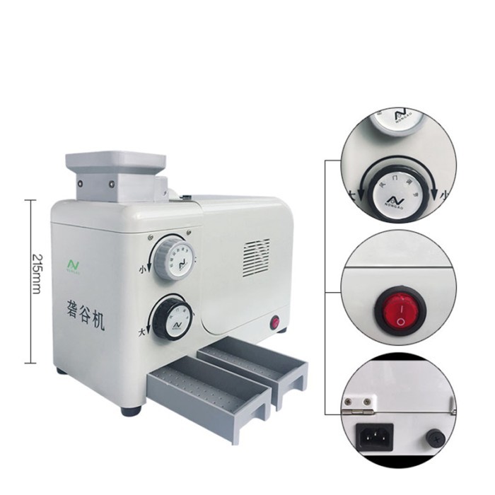 Rice Hulling Machine Rice Hulling And Roughing Machine Rice Husk Separator Hulling Brown Rice Machi