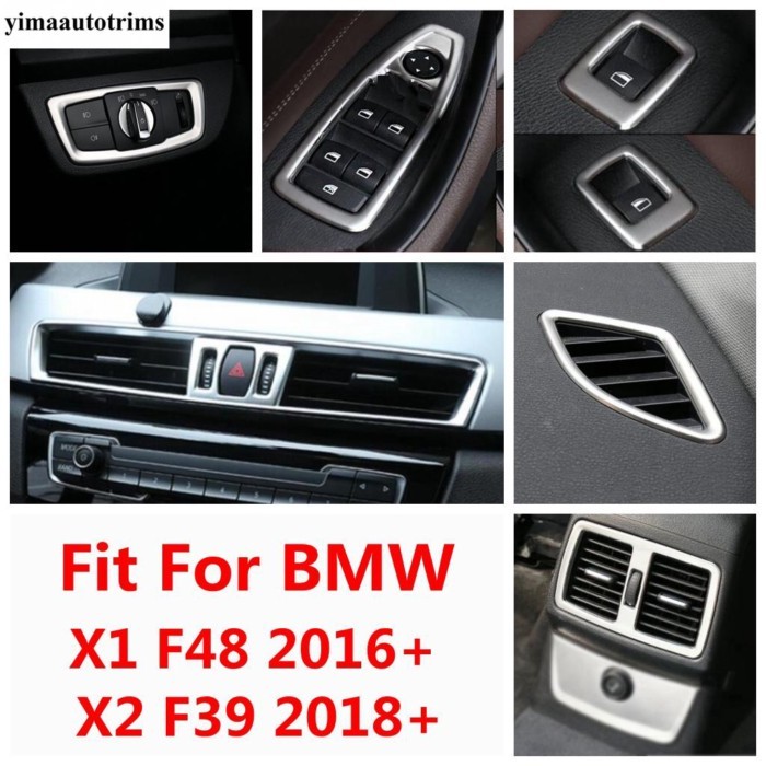 For BMW X1 F48 2016-2021/X2 F39 2018-2021 Window Lift Head Light Button Rear Air Vent Dashboard AC