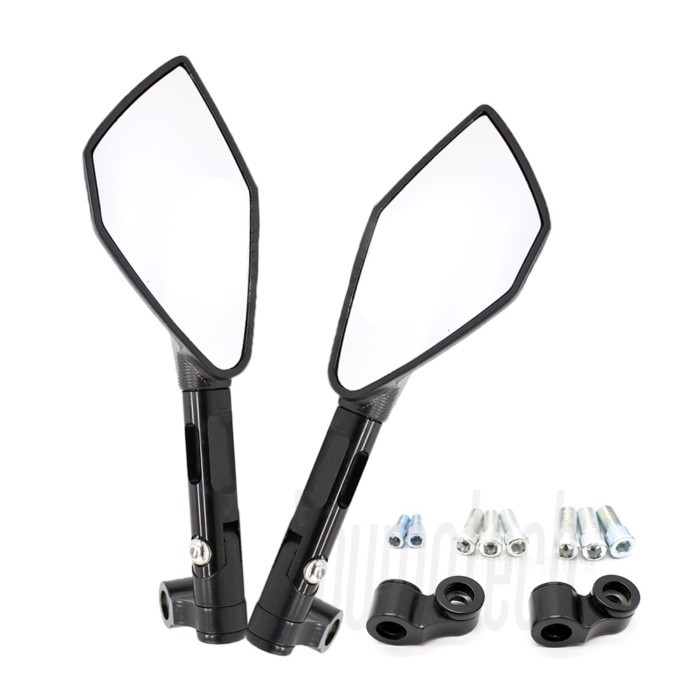 Motorcycle Universal M8 M10 Aluminum CNC rearview mirror For YAMAHA ys 150  tdm 850 fz6n mt10 c8 nm