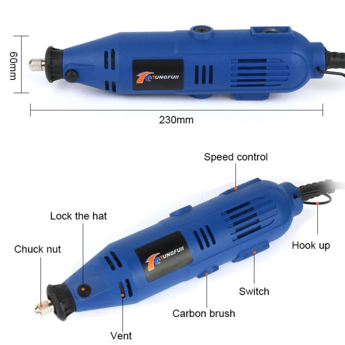 110V/220V Drill Grinder Rotary Tools Kit Set For Dremel 3000 4000 Hand Mini Drill Machine Drilling
