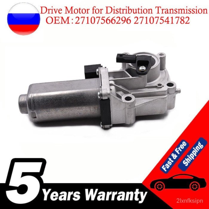 Drive Motor for Distribution Transmission 27107566296 27107541782 For BMW X3 E83 X5 E53 E70 F15 F85