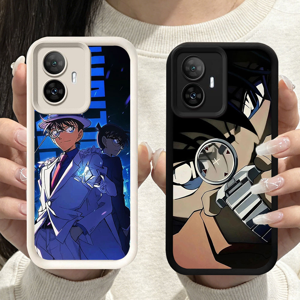 TT-9 Detective Conan Thin เคสโทรศัพท์ Realme Narzo C33 C55 C67 Q3 V13 30 N55 14T 9i 5G 4G