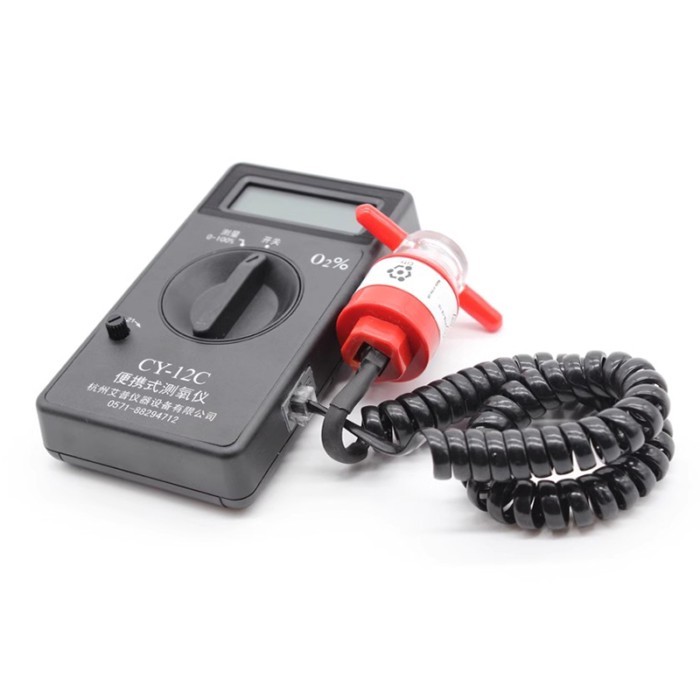 CY12C portable oxygen analyzer Oxygen detection Concentration measurement Oxygen concentrator detec