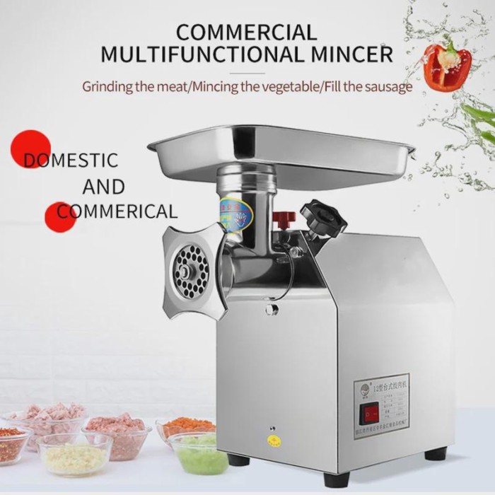 Electric Meat Grinders Meat Mincer Stainless Steel Body Heavy Duty Household Mince Sonifer