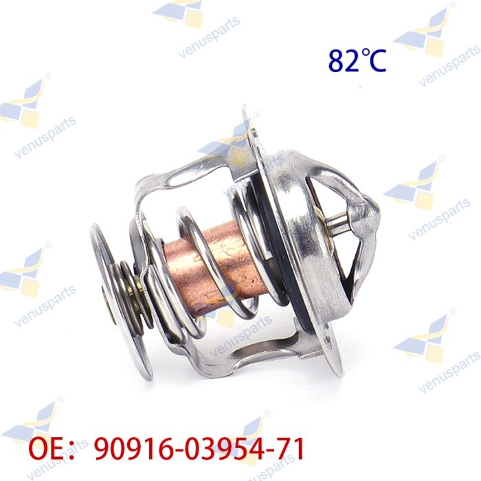Thermostat 90916-03954-71 For Toyota Forklift 7FD25 7F10-30 Engine 2Z 14Z 3F 12Z 1Z 1DZ 5K 13Z 82
