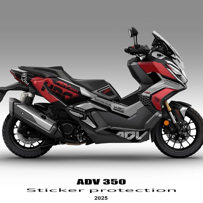 ADV350 2025 Accessories Motorcycle Fairing Protection Graphic Kit for ADV 350 350 ADV Decal Sticker