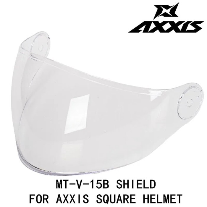 MT-V-15B shield for AXXIS SQUARE helmet use Original AXXIS PARTS