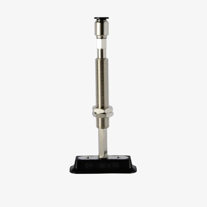 SGON series High temperature anti-corrosion suction cup seat OV50x20 long strip oval vacuum suction