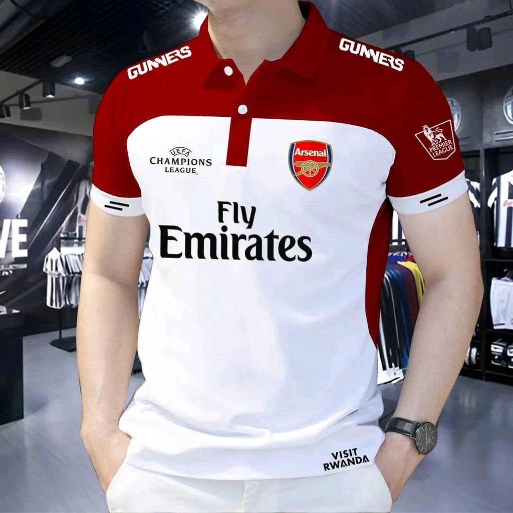 เสื้อโปโลผู้ชาย สกรีนลายได้เอง สำหรับกีฬาและฟิตเนส