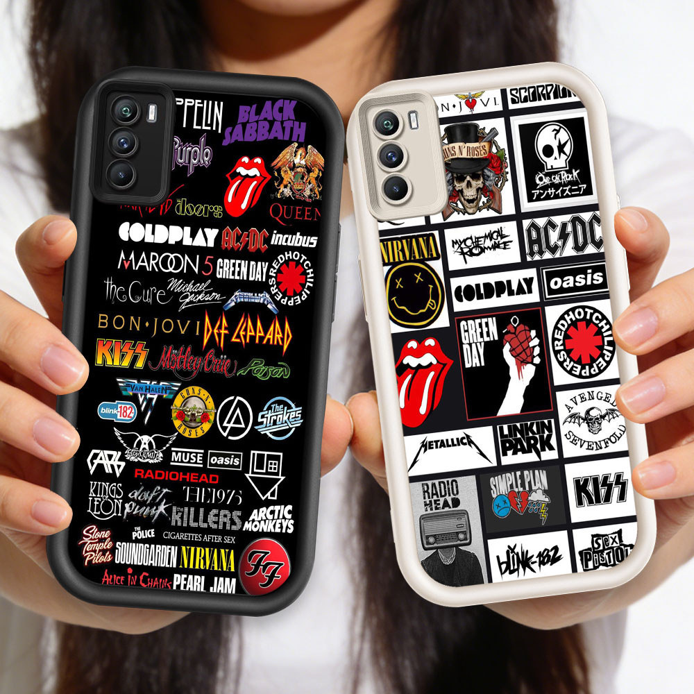TT-77 Rock Band l เคสโทรศัพท์แบบบาง Realme C75 C71 14X 7I C17 C65 C73 4G