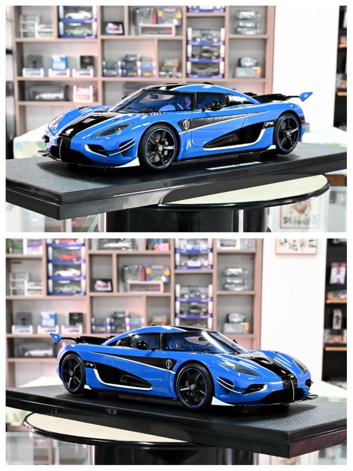 GT Spirit 1: 18 Koenigsegg Agera RS Koenigseggg Agera RS Koenigseggg เรซิ่นรถรุ่น Limited Edition