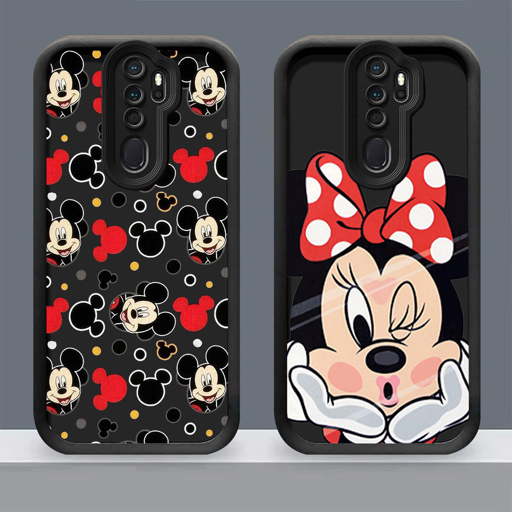 N-6 Mickey Soft Casing สําหรับ OPPO A5 A9 2020 F11 Pro Reno 2F 2Z
