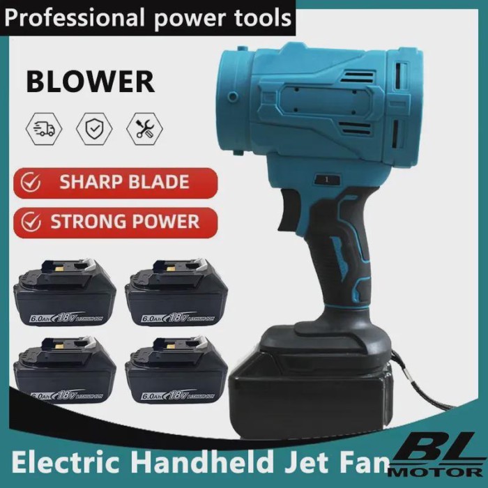 Handheld Turbofan High Power Jet Fan Lithium Violent Fan Multifunctional  Blower Electric Blower Fi
