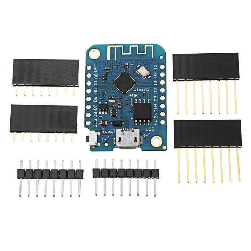 D1 mini V3.0.0 4MB WIFI IoT Development Board จาก ESP8266 ใช้งานร่วมกับ Nodemcu
