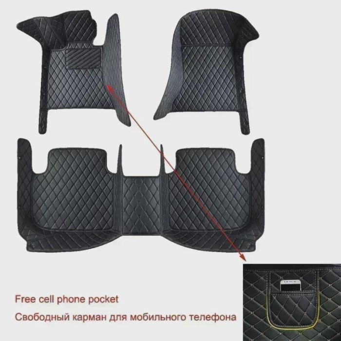 Customized Car Floor Mats for BYD Atto 3 2022 2023 Dolphin 2023 Seal 2023 Song Plus Sea Lion 07 Int