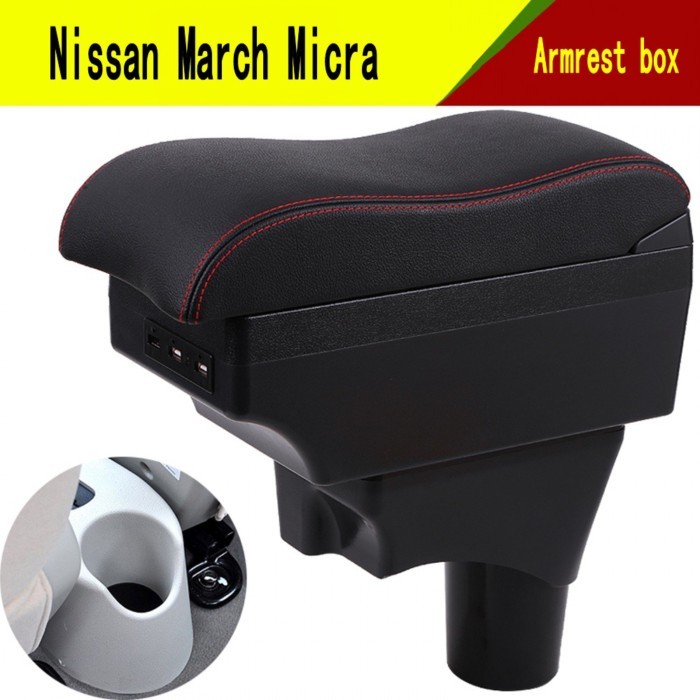 For JAC J3 JAC J3 armrest box central Store content Storage box armrest box with USB interface