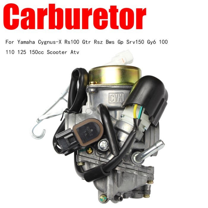Motorcycle Carburetor Carb Electric Choke For Yamaha Cygnus-X Rs100 Gtr Rsz Bws Gp Srv150 Gy6 100 1