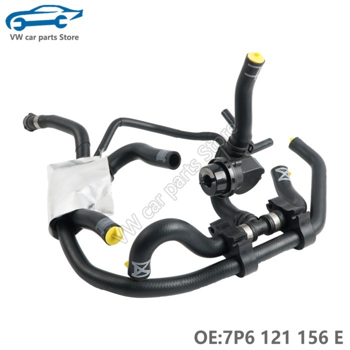 Line Set 7P6 121 156 E Coolant Hose For Volkswagen Touareg Hose Antifreeze Pipe 7P6121156E Compensa