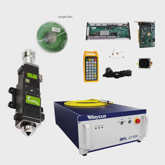 Raycus 1KW Kit Fiber   Parts for Fiber   Cutting Machine
