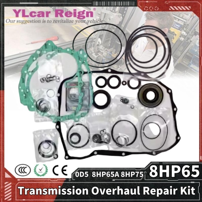 0D5 ZF8HP65 8HP65 8HP65A 8HP75 ZF8HP75 Automatic Transmission Overhaul Gasket Rebuild Repair Kit Fo